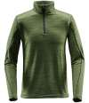 HTZ-1 Stormtech Base Thermal Zip Neck Top earth colour image